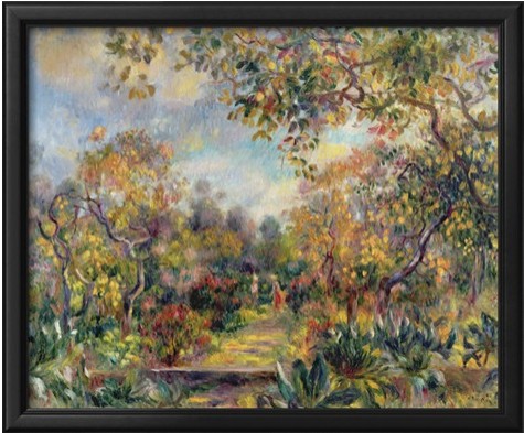 Landscape at Beaulieu c1893 - Pierre Auguste Renoir Painting